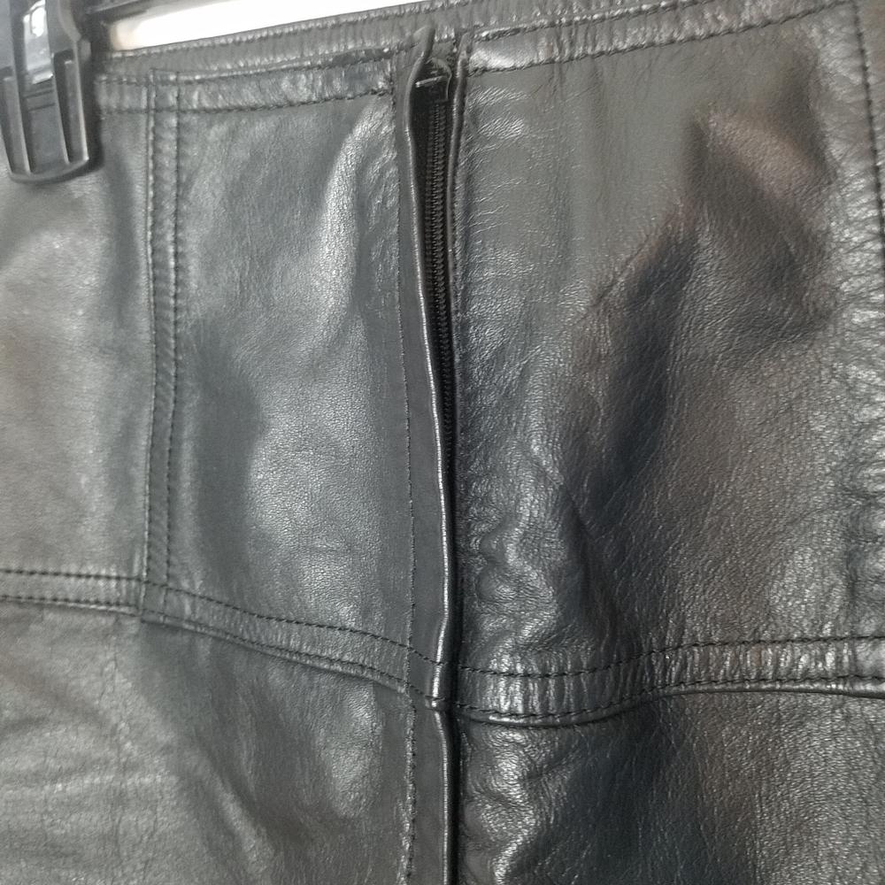 Avanti leather pencil skirt size 8 - Picture 5 of 8